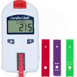 CardioCheck Blood Testing Device kit3 with 3 HDL - 3 Triglyceride -3 Total Cholesterol 