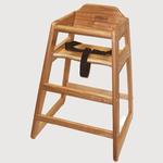 Restaurant Style High Chair 516P - Pecan                  