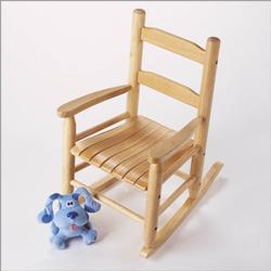 Lipper Child Rocking Chair 555 - Natural Beechwood                      