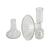 Ameda 17148P Custom Breast Flanges With Inserts - Medium and Large