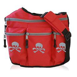 Diaper Dude 103S RED SKULL & CROSSBONES