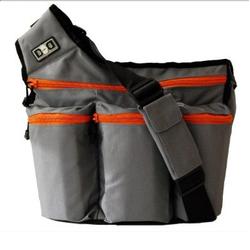 Diaper Dude 400 GRAY DUDE WITH ORANGE ZIPPERS