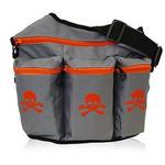 Diaper Dude 400S GRAY SKULL & CROSS BONE BAG 