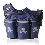 Diaper Dude 500S NAVY SKULL & CROSS BONE BAG