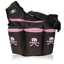 Diaper Dude 800S BROWN/PK SKULL