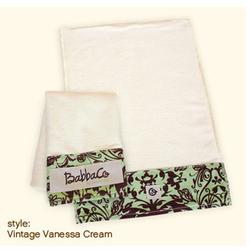 BabbaCo 21002 BabbaBurpie, Vintage Vanessa Cream (2 pack)