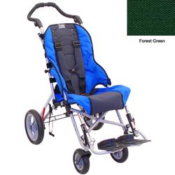 Convaid CX10 903314-903857 Cruiser Cordura 30 Degree Fixed Tilt Wheelchair - Forest Green