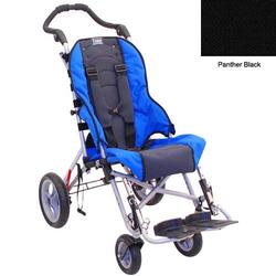 Convaid CX10 903314-903854 Cruiser Cordura 30 Degree Fixed Tilt Wheelchair - Panther Black