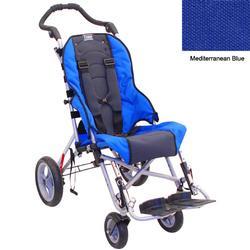 Convaid CX12 902845-903850 Cruiser Cordura 30 Degree Fixed Tilt Wheelchair - Mediterranean Blue