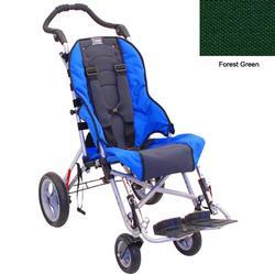 Convaid CX12 902845-903857 Cruiser Cordura 30 Degree Fixed Tilt Wheelchair - Forest Green