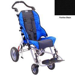 Convaid CX14 900490-903854 Cruiser Cordura 30 Degree Fixed Tilt Wheelchair - Panther Black