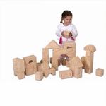 Edushape 726032 Big Wood-Like Building Blocks