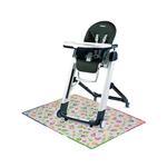 Peg Perego Siesta  High Chair with Splat Matt - Licorice