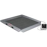 Rice Lake RL-350-5 Portable Bariatric Wheelchair Scale Single Ramp , 1000 lb x 0.2 lb