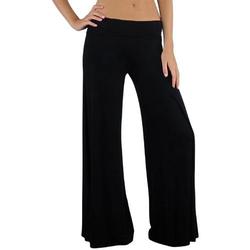 Hybrid - Womens Wide Leg Boho Palazzo Gaucho Pants - Large - Black 