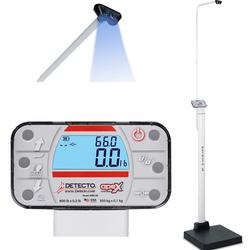 Detecto APEX-SH-WI-AC Physician Scale With Sonar Height Rod AC adapter and Wi-Fi  600 x 0.2 lb