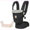 Ergo Baby 3 Position Adapt Baby Carrier - Geo Black with Teething Pad and Bib