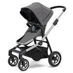 Thule 11000001 Sleek Four-Wheel Stroller in Grey Melange