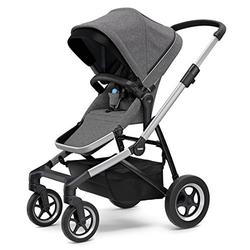 Thule 11000001 Sleek Four-Wheel Stroller in Grey Melange