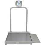 Health O Meter 2500KL-BT Digital Wheelchair Scale with Built-in Pelstar Wireless Technology 1000 x 0.2 lb