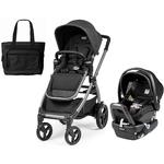 Peg Perego YPSI Travel System - Onyx with BONUS Diaper Bag