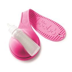 Beebo Raspberry Free Hand Baby Bottle Holder. - Open Box