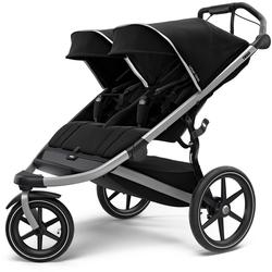 Thule 10101951 Urban Glide 2 Double Jogging Stroller - Black/Silver