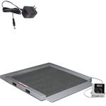 Rice Lake RL-350-5-AC Portable Bariatric Wheelchair Scale Single Ramp with AC Adapter ,1000 lb x 0.2 lb