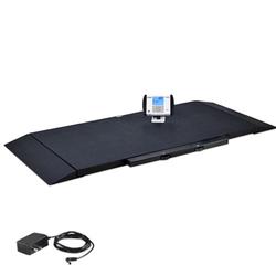 Detecto 8500-AC Portable Stretcher Scale with AC Adapter 1000 lb x 0.2 lb