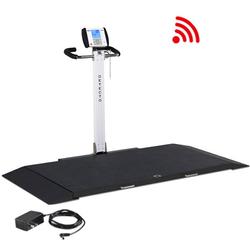 Detecto 8550-C-AC Portable Stretcher Scale Folding Column with WiFi / Bluetooth with WiFi / Bluetooth and AC Adapter 1000 lb x 0.2 lb