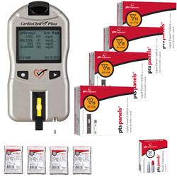 CardioCheck Plus PTS760  Professional Blood Analyzer Lipid + eGLU Promo Pack