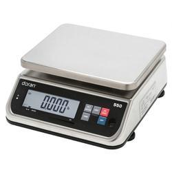 Doran 550-06-LFT General Purpose legal for Trade  Bench Scale 6 x 0.002 lb