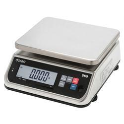 Doran 550-12-LFT General Purpose Legal for Trade  Bench Scale 12 x 0.005 lb