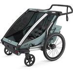 Thule 10202023 Chariot Cross 2 Multisport Trailer - Majolica Blue - Open Box