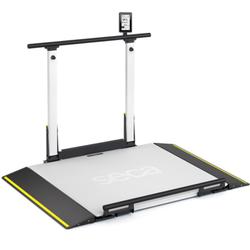 Seca XLine Base ONSWXIRTNN Wheelchair Handrail Scale EMR-Ready with ID Display - 1100 x 0.2 lb