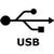 Rice Lake 79074 Cable Assy, USB 2.0, Male Type A to Male Type B, Black, 6 Feet