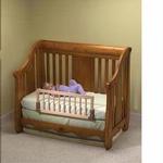 KidCo BR100 Convertible Crib Rail - Natural Wood