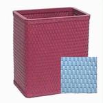 S426-SB Redmon Chelsea Collection Square Wastebasket - Sky Blue