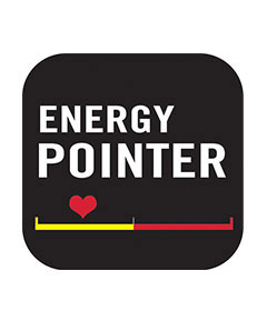 EnergyPointer calculation incorporated into the Polar FT40 shows if the main effect of training is fitness improvement or fat burning.